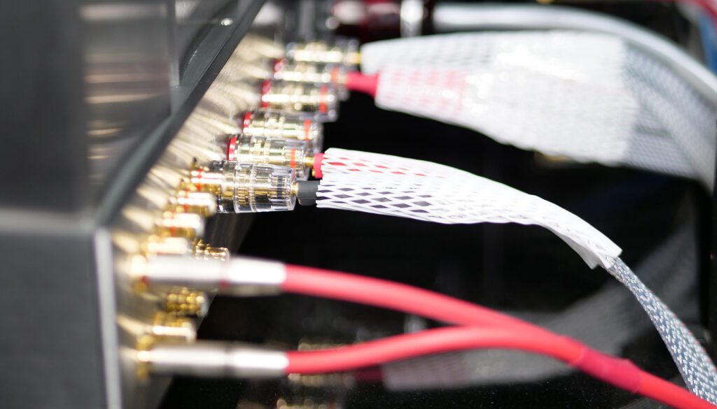 Sophia Electric Prodigy - wzmacniacz zintegrowany Dual-Mono, widok z tyłu